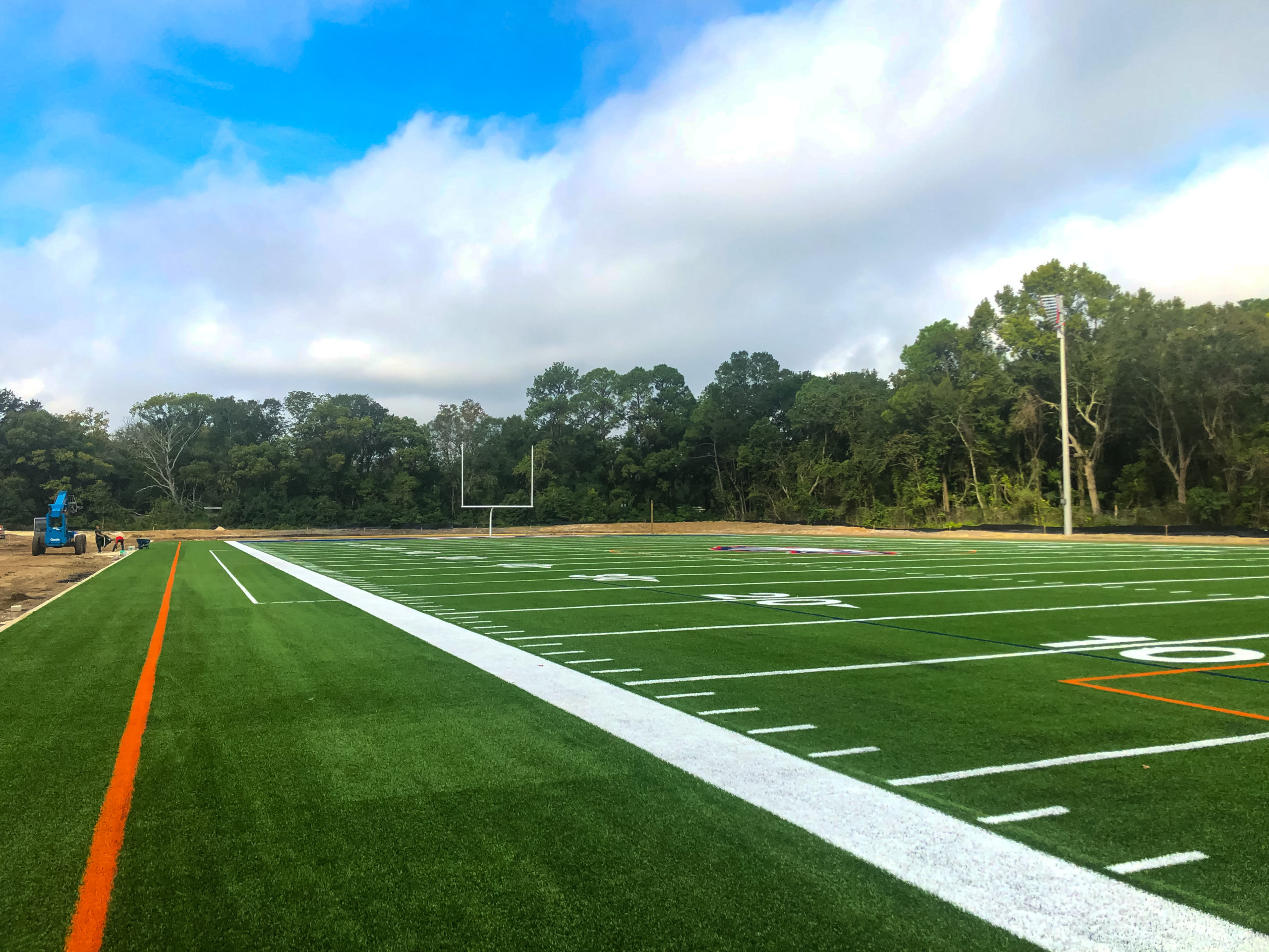 North Florida Education Institute Football Field Burke Construction Group