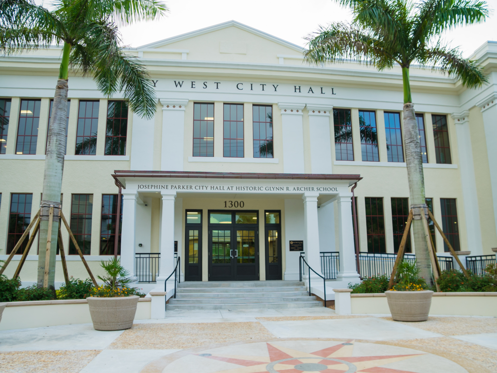 Key West City Hall main entrance